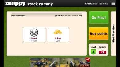 Stack Rummy Znappy截图4