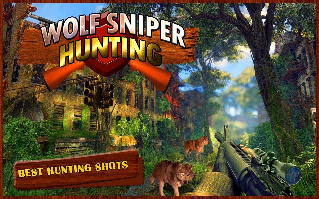 Wolf Sniper Hunting 3d截图1