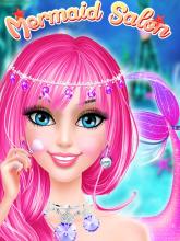 Mermaid Salon - Makeup Dressup Spa Games截图2