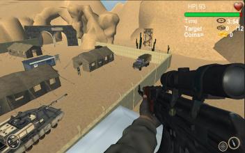 山狙击手 - FPS 3D战争截图2