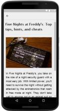 Tricks for Five Nights at Freddy's截图1
