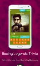 Boxing Legends Trivia截图1