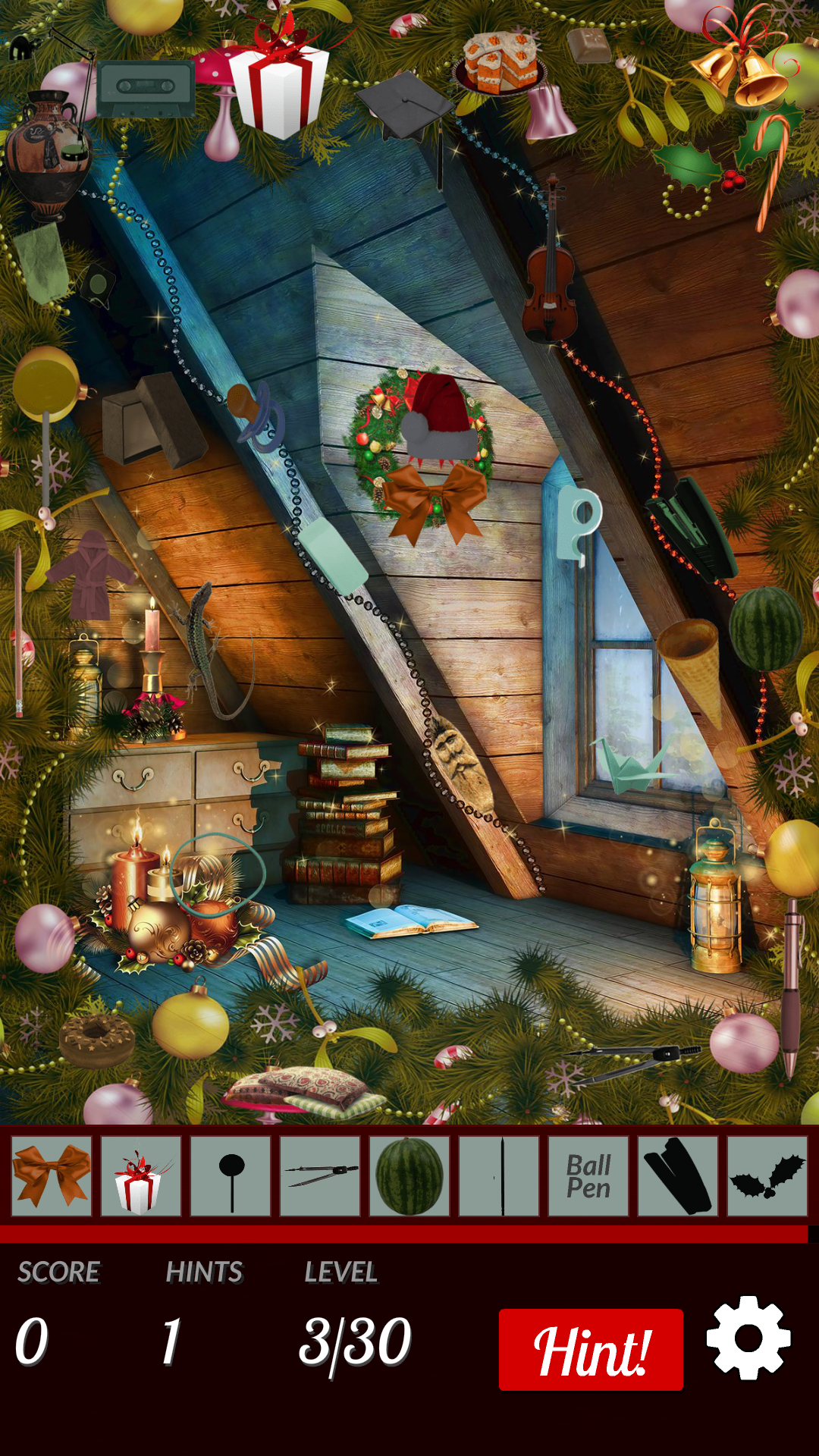 Hidden Objects - Colorful Xmas截图3