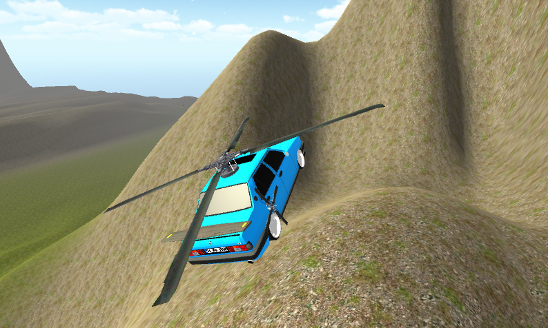 Flying Car : Helicopter Car 3D截图4