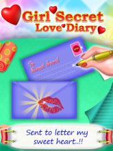 Girl Secret Love Diary - First Date Crush截图2