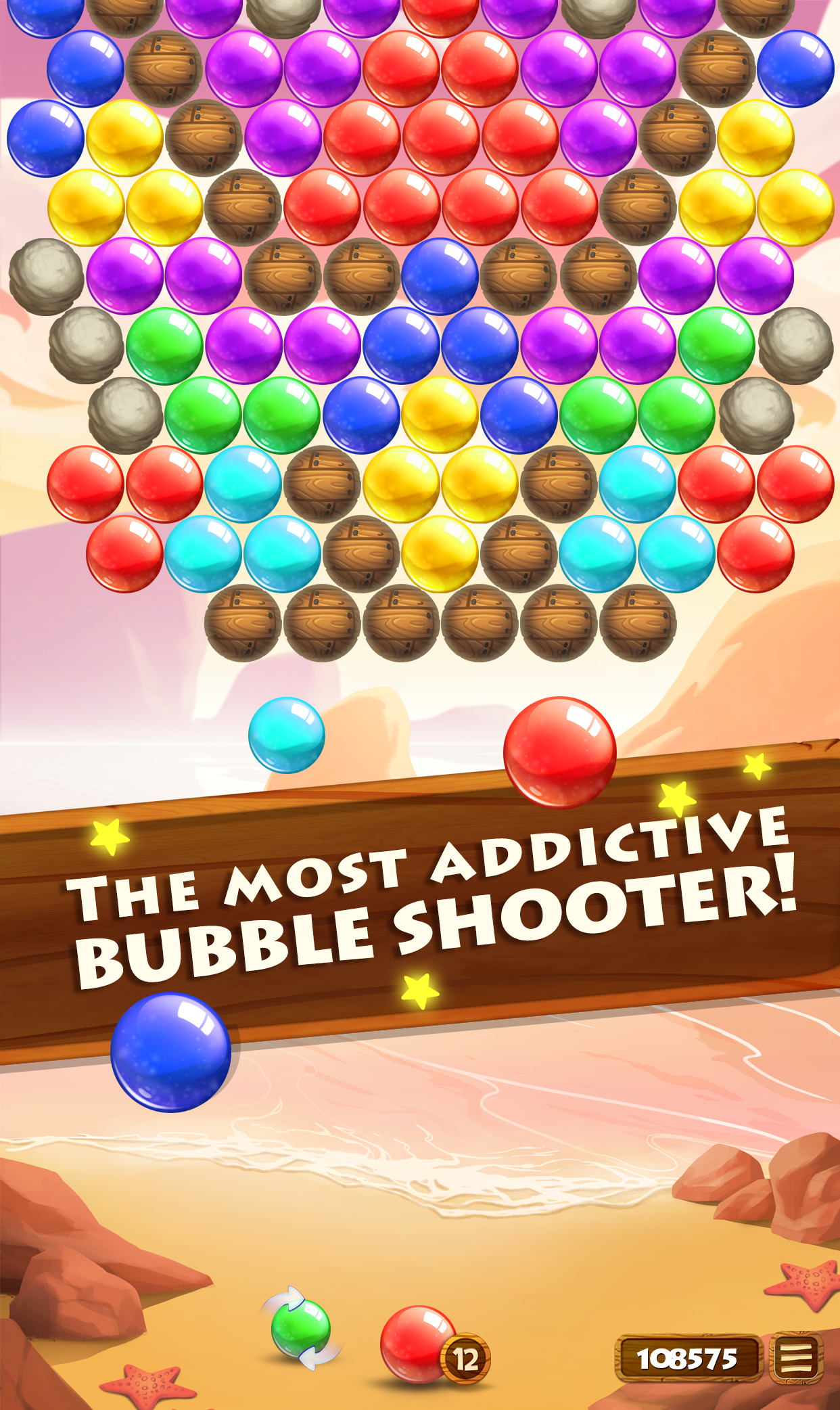 Paradise Pop Bubble Shooter截图3