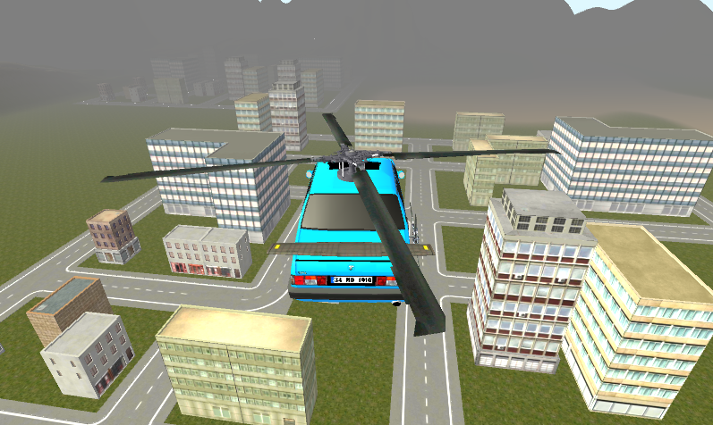 Flying Car : Helicopter Car 3D截图2