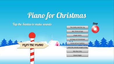 Christmas Piano and Snowflakes截图2