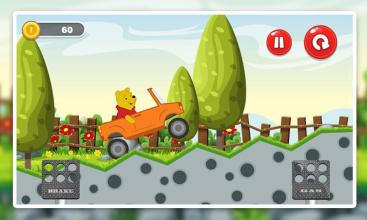 Winie Bear Adventure Hill Racing The Pooh Car截图4