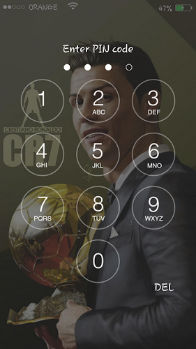 Cristiano Ronaldo Lockscreen Live Wallpaper 2018截图3