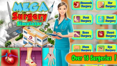 Mega Surgery Doctor Games截图1