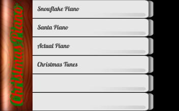 Christmas Piano and Snowflakes截图5