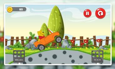 Winie Bear Adventure Hill Racing The Pooh Car截图1