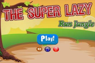 The Super Lazy Run Jungle截图2