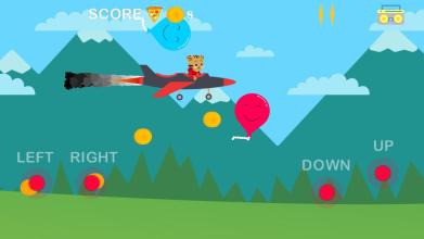 Dan the Tiger plane adventure ✈截图5