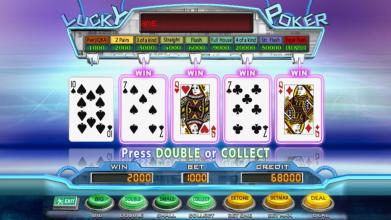 777 Poker Slot Machine 5PK截图3