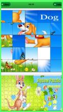 拼图游戏: 卡通动物截图1