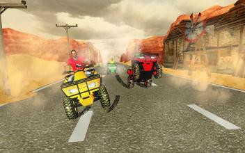 Quad Bike Mountain Racing - Endless Quad Bike Rush截图5