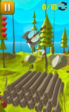 Flippy Axe: Lumberjack Action X截图1