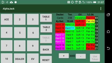 AlphaJack Blackjack Counter截图5