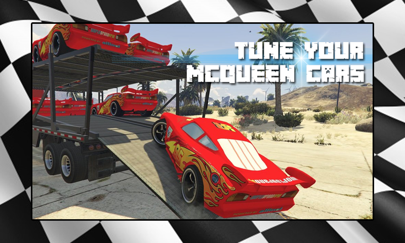 Mcqueen Car Racing Game截图2