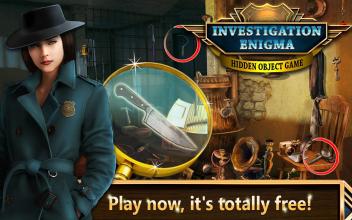 Hidden Objects Investigation Enigma截图3