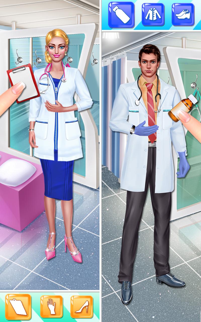 Surgery Doctor Girl Salon Game截图4