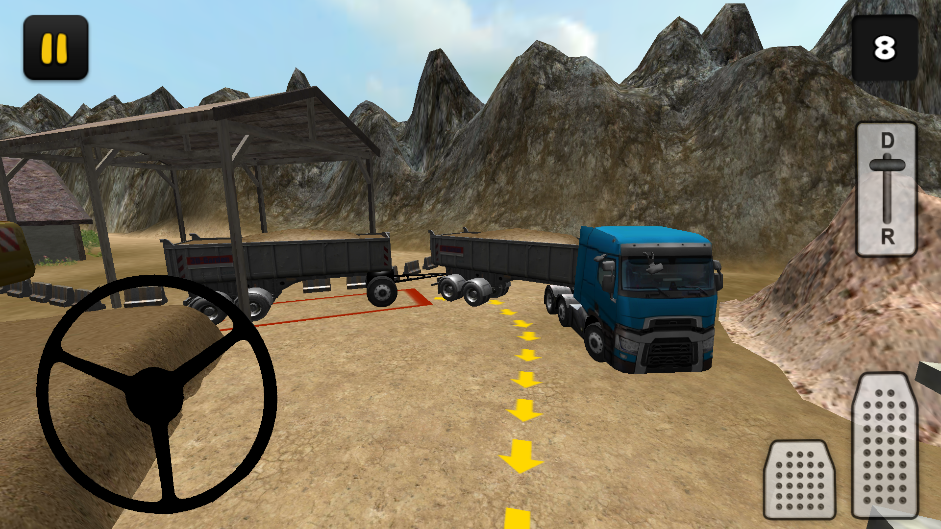 Extreme Truck 3D: Sand截图1