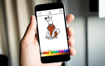 Kids Coloring Scooby Dog截图3