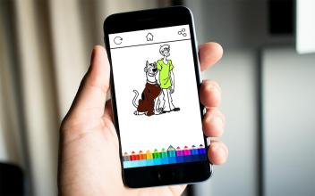 Kids Coloring Scooby Dog截图2