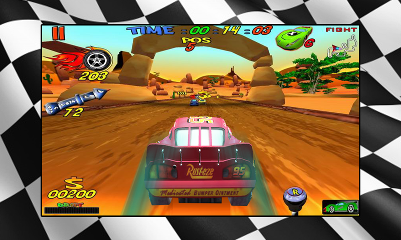 Mcqueen Car Racing Game截图1