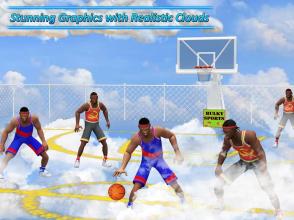 Flying Basketball Slam Dunks截图4