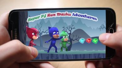 Super PJ Run Masks Adventures截图2