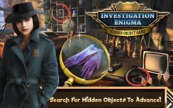 Hidden Objects Investigation Enigma截图2