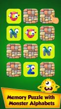 Alphabets Memory Monster game截图5