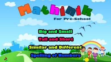 Mathinik - For Pre School截图2