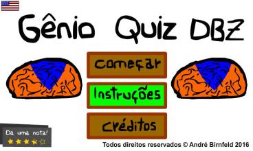 Gênio Quiz DBZ截图1