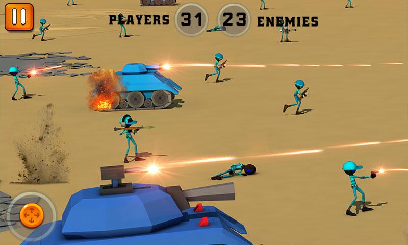 Stickman Battle Simulator 3D截图1