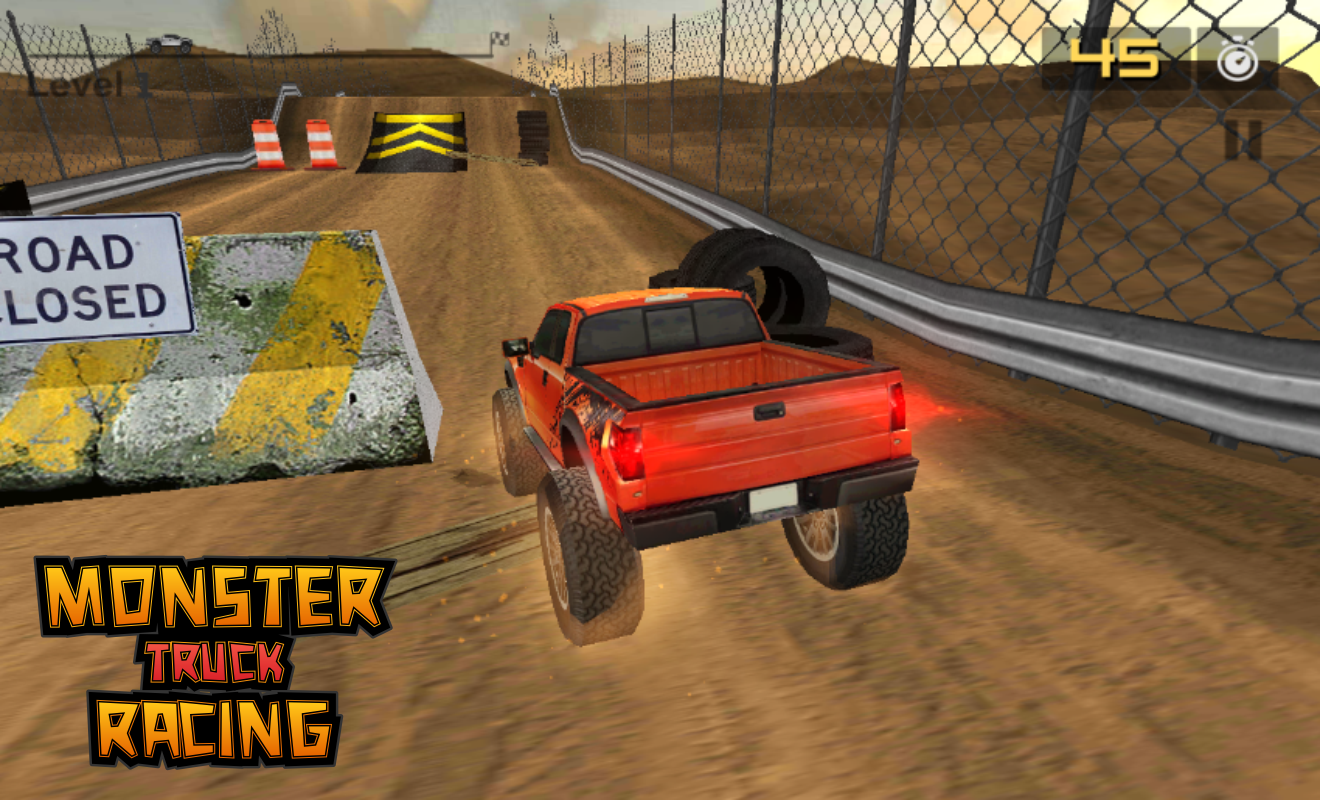 Monster Truck Racing 3D截图3