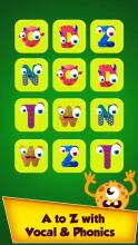 Alphabets Memory Monster game截图2