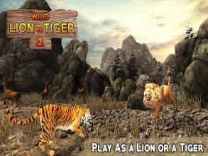 Lion Vs Tiger 2 Wild Adventure截图3