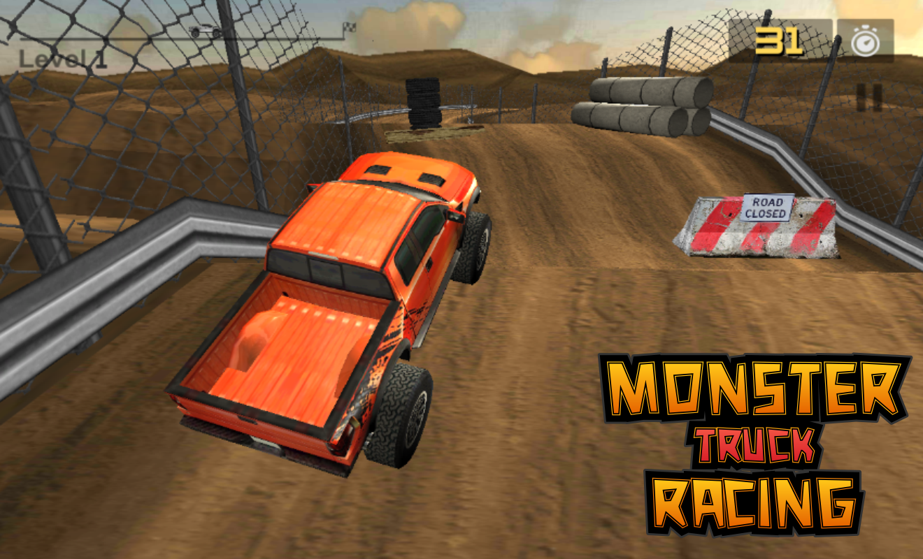 Monster Truck Racing 3D截图4