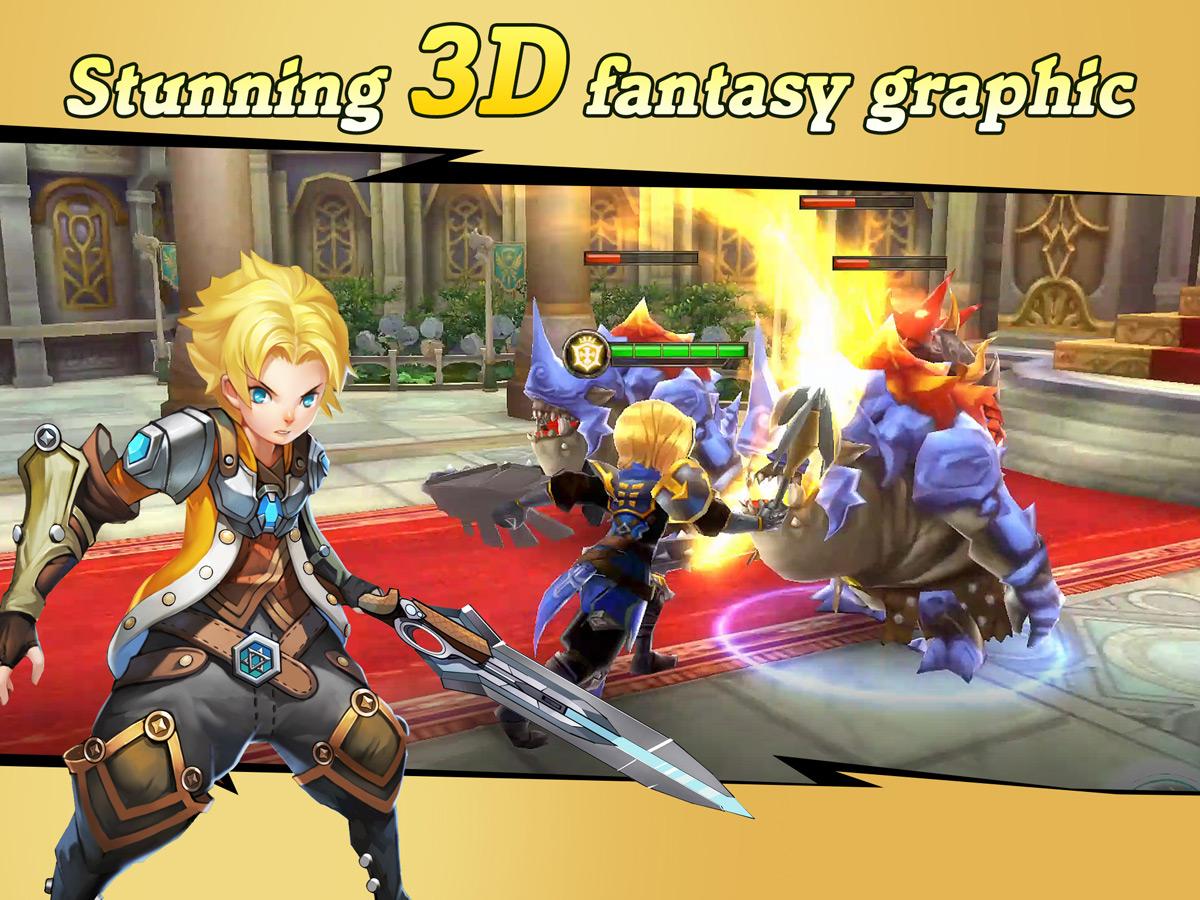 Final Clash: 3D FANTASY MMORPG截图2