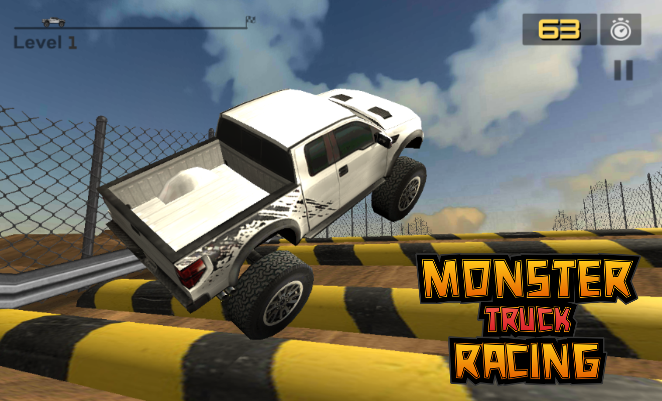 Monster Truck Racing 3D截图1