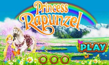 Rapunzel riding horse : free games截图2