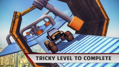 Monster Stunt Impossible Track Racing截图2