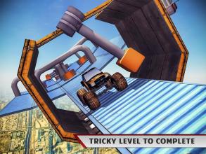 Monster Stunt Impossible Track Racing截图5