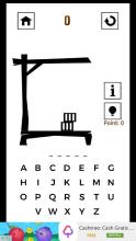 Hangman Classic - Black White Edition截图4