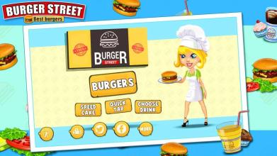 Burger Street - Cooking game截图1