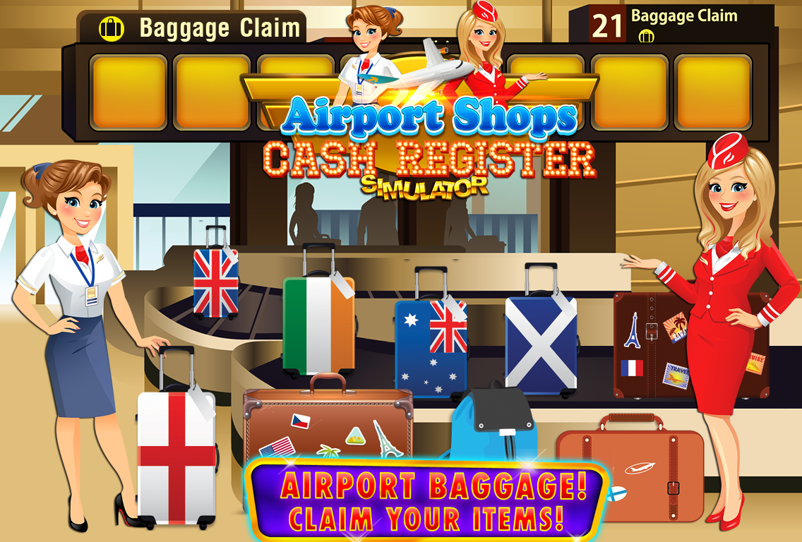 Airport Simulator Cashier FREE截图2